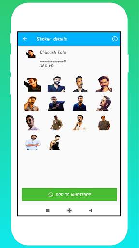 Dhanush New Stickers screenshot 7