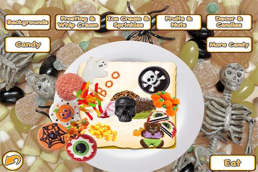 Halloween Cake Maker - Bake & Cook Candy Food Game screenshot 4