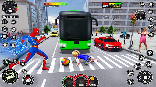 Rope Superhero Games Rope Hero screenshot 2