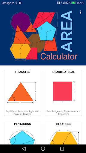 Geometry, Area and Perimeter Calculator скриншот 3