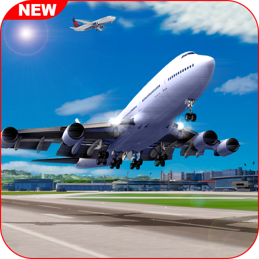 Airplane penerbangan simulator icon