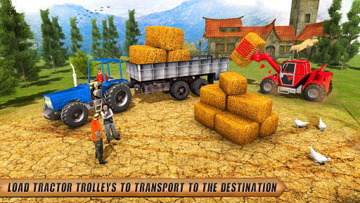 Heavy Tractor Trolley Cargo Simulator 2020 screenshot 12