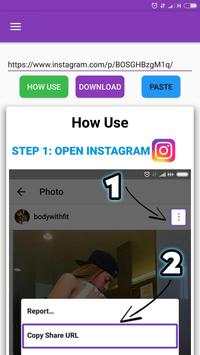 Instadown IG Video & Image Downloader screenshot 2
