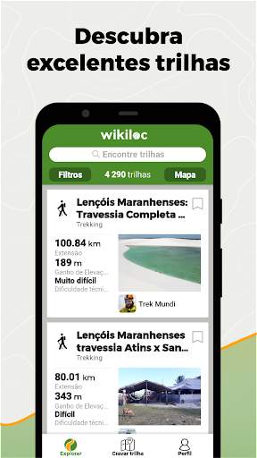 Wikiloc Navegação Outdoor GPS screenshot 1