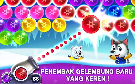 Bubble Shooter Frozen Pop Bola screenshot 2