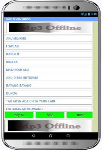 Mp3 Offline - Dewa 19 The Best screenshot 1