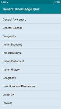 General Knowledge Quiz screenshot 2