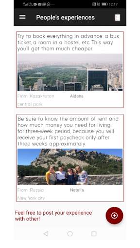 Work and Travel Guide screenshot 2