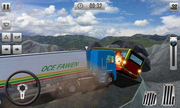 Racing Bus Simulation - hill dash bus скриншот 1
