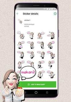 WA Sticker Cewe Cute, Seksi Lucu WAStickerApps screenshot 1
