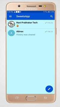 SweetsApp-A Best Messeging App screenshot 3