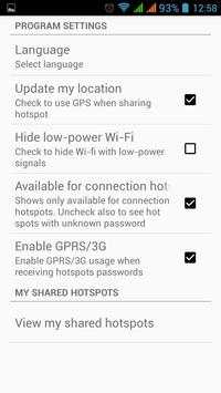 WiFi passwords: use and share screenshot 7