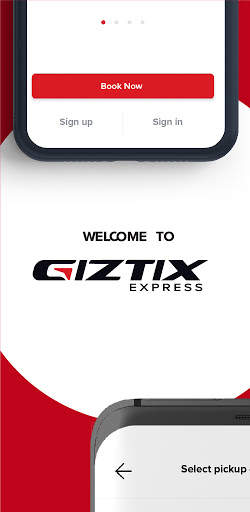 GIZTIX Express - Delivery screenshot 1