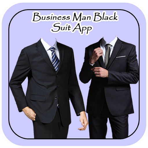 Business Man Black Suit App icon