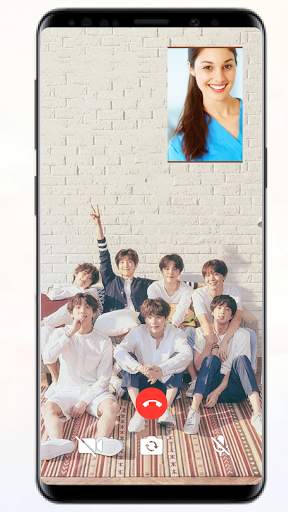 BTS Call - Bts messenger Video Call Prank bts screenshot 4