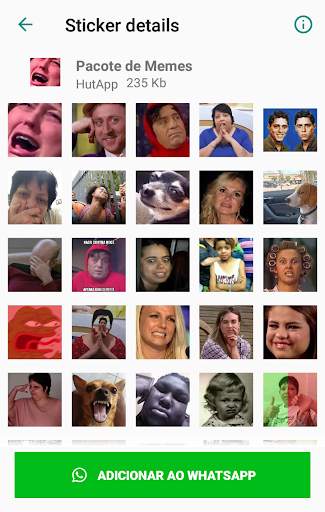 Figurinhas para WhatsApp Memes screenshot 4