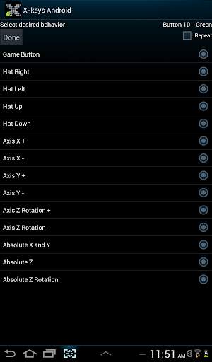 X-keys Android screenshot 5