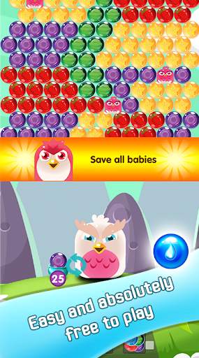 Bubble Shooter - Birds Rescue screenshot 2
