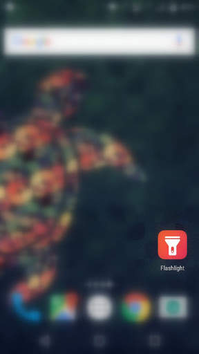Flashlight (no UI) screenshot 2