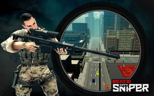 American City Sniper Shooter Game Shooting Gratis screenshot 1