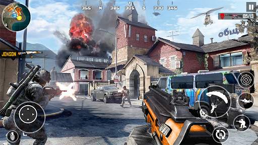 Squad Commando Secret Mission - FPS Shooting Games screenshot 1