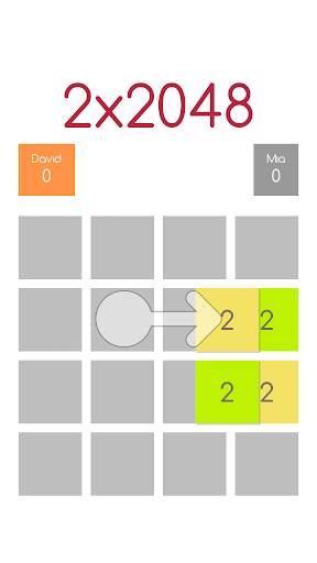 2x2048 (WiFi multiplayer) screenshot 1