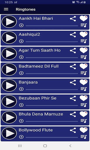 Bollywood Ringtones screenshot 2