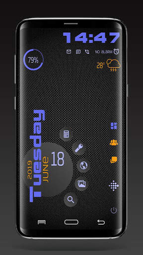 DarkCircles theme for Total Launcher screenshot 2