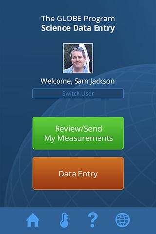 GLOBE Data Entry screenshot 4