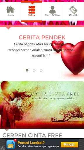 Cerita Cinta Free screenshot 1