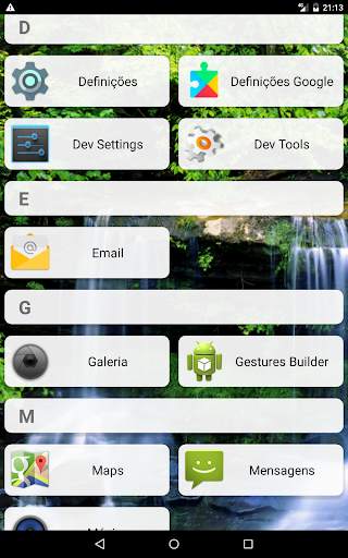 Ecrã inicial fácil screenshot 7