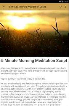 MORNING MEDITATION screenshot 6