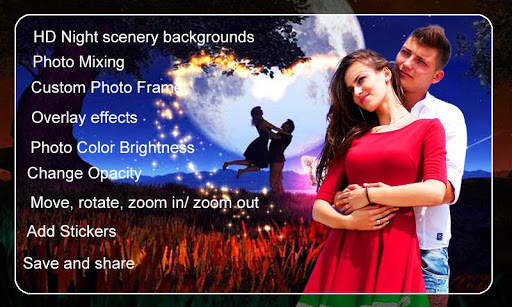 Night Scenery Photo Editor : Photo frame screenshot 2
