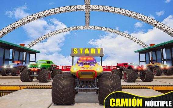 Impossible Mega Ramp Monster Truck Challenge Race screenshot 4