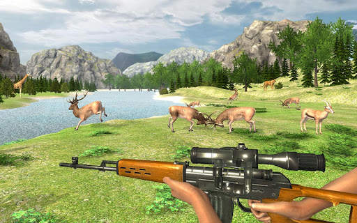 Perburuan Hewan Hutan Nyata screenshot 2