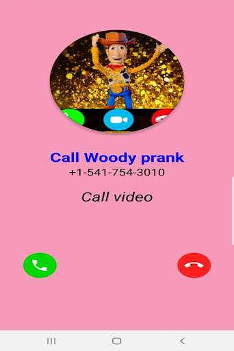 contact chat call :woondy video call prank screenshot 3