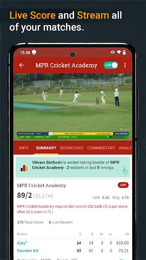 CricHeroes-Cricket Scoring App screenshot 2