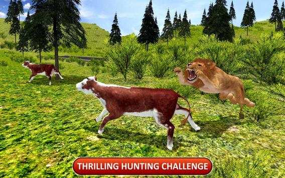 Angry Lion Dangerous Attack Simulator screenshot 4