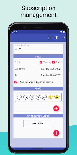 Results for Euromillions screenshot 4