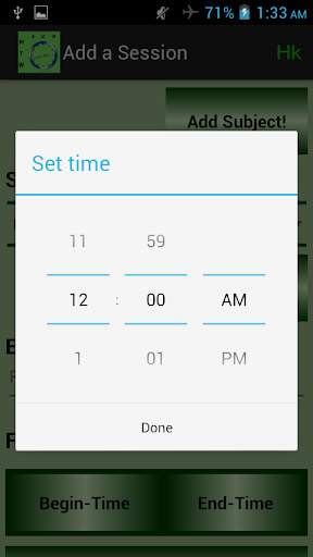 TimeTable screenshot 5