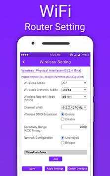 WiFi Router Settings : Router Admin Setup screenshot 4
