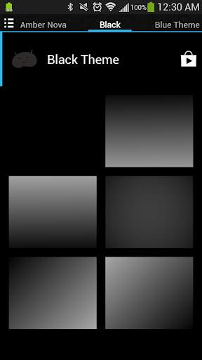Black Theme Nova screenshot 5