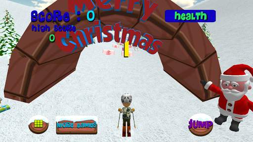 Ski Sim: Christmas screenshot 1