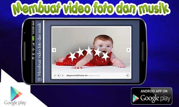 Membuat video foto dan musik screenshot 1
