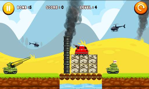 Angry Tank Attack स्क्रीनशॉट 4