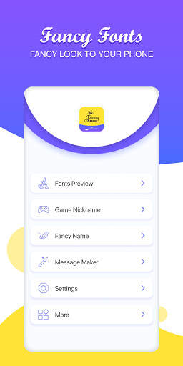 Fancy Fonts, Text and Nickname screenshot 1