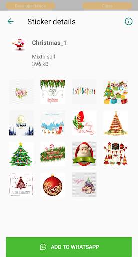 ICONIC Christmas Stickers For Whatsapp screenshot 4