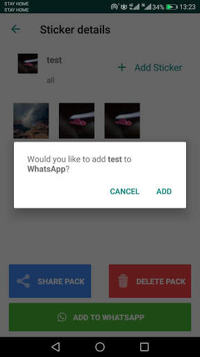 Stickers maker for whatsApp اصنع ملصقات من الصور screenshot 2