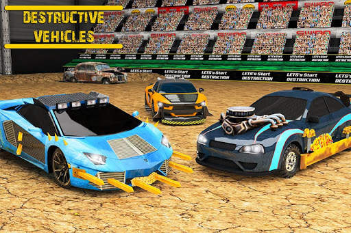 Demolition Derby Car Stunts: Shooting Game 2020 screenshot 5