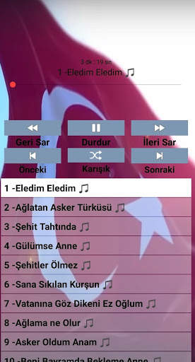 Asker Türküleri internetsiz(20 Şarki) screenshot 1